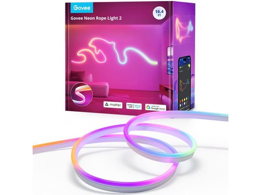 [90348762 1666469] Govee LED Stripe Neon, 5 m, RGBIC, Matter