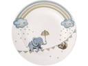Villeroy & Boch Kinderteller Walk Elephant 6 Stück, Hellblau