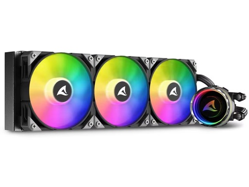 [90349120 1703120] Sharkoon Wasserkühlung S90 RGB Schwarz
