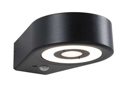 [90349148 1709805] Paulmann LED Aussenwandleuchte Silma Bewegungsmelder Anthrazit