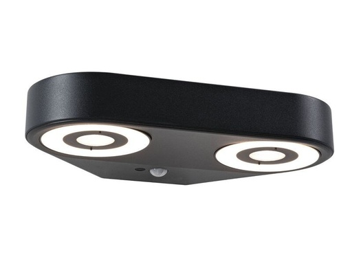 [90349173 1709806] Paulmann LED Aussenwandleuchte Silma Bewegungsmelder Anthrazit