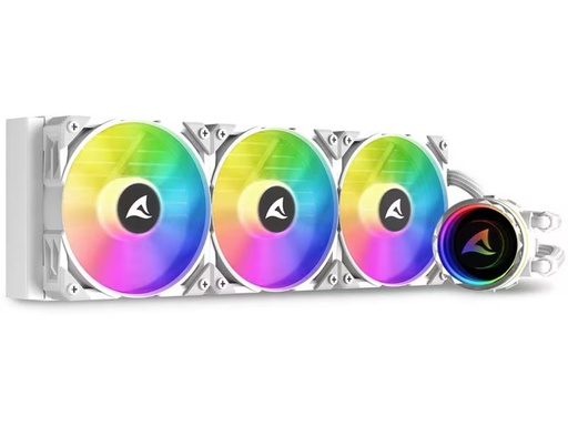 [90349180 1703122] Sharkoon Wasserkühlung S90 RGB Weiss