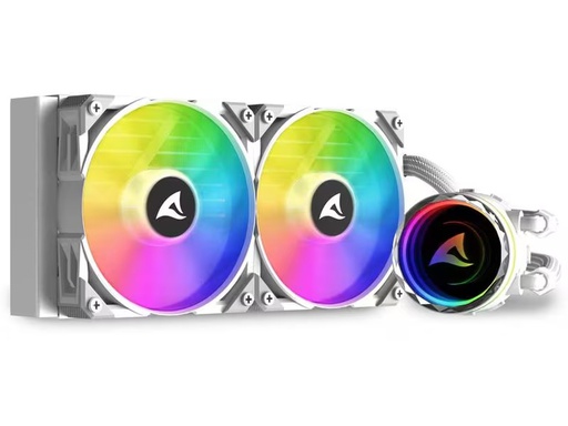 [90349231 1703121] Sharkoon Wasserkühlung S80 RGB Weiss