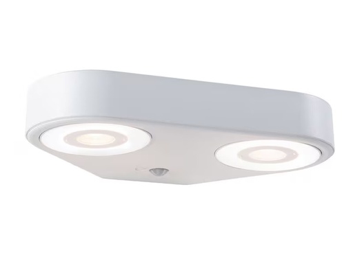 [90349300 1709808] Paulmann LED Aussenwandleuchte Silma Bewegungsmelder Weiss