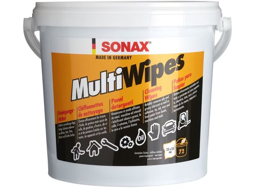 [90349360 1712557] Sonax MultiWipes, Reinigungstücher, Eimer 72 Stück