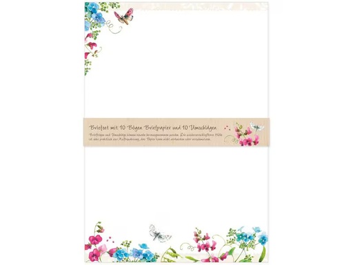 [90349367 1700496] Grätz Briefpapierset 10 x A4