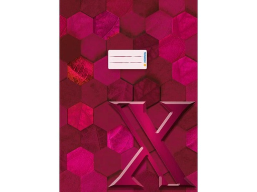 [90349378 1711949] HERMA Heftschoner X A4 Weinrot