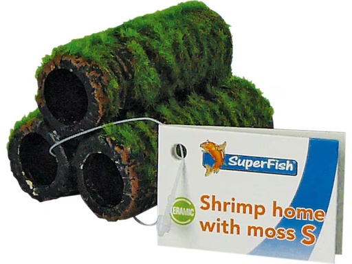 [90349473 1707593] SuperFish Shrimp Garnelenturm mit Moos S