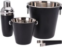 FURBER Drink Mixer Set 4-teilig, Schwarz matt