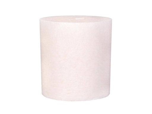 [90055091 1036642] Herzog Kerzen AG Stumpenkerze Kristallo Zylindro Ø 10 cm x 10 cm Elfenbein