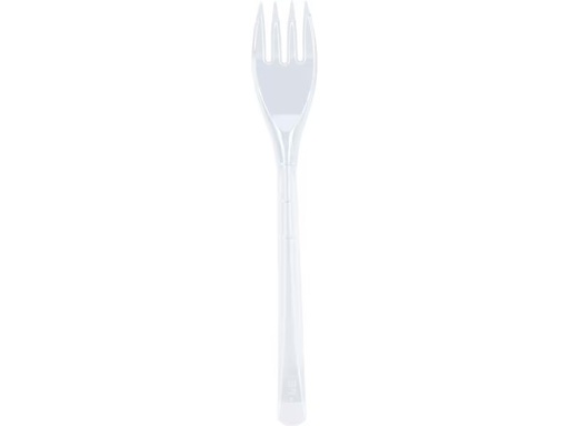 [90349536 1689715] FURBER Kunstoff-Gabel 25 Stück, Transparent