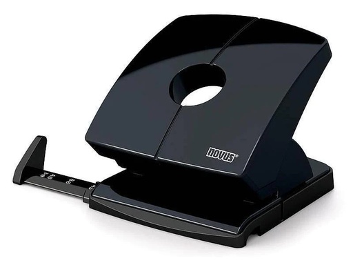 [90055095 914636] Novus Locher B 230 30 Blatt, Schwarz