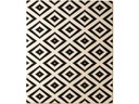 Hanse Home Teppich Diamond 120 cm x 170 cm, Crème/Schwarz