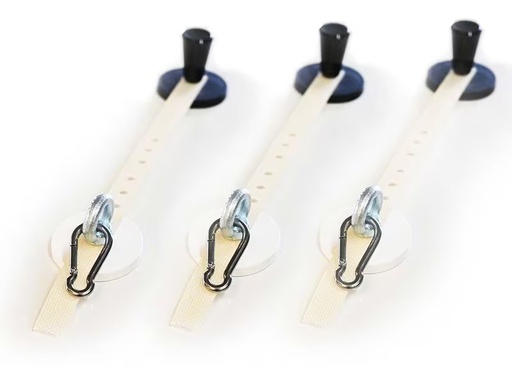 [90349604 1709485] VanSpace Magnetbefestigung für Sonnensegel 3er-Set, 2 Stück