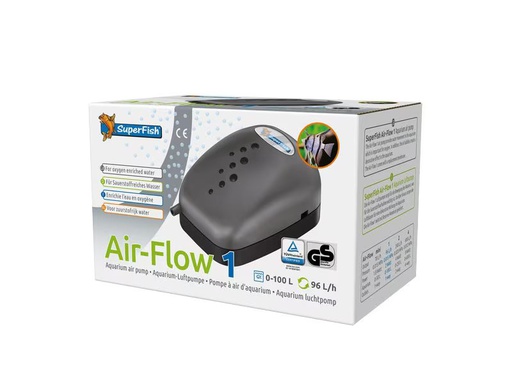 [90349655 1707696] SuperFish Luftpumpe Air-Flow, 1 Ausgang