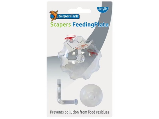 [90349694 1707684] SuperFish Scapers Feeding Plate