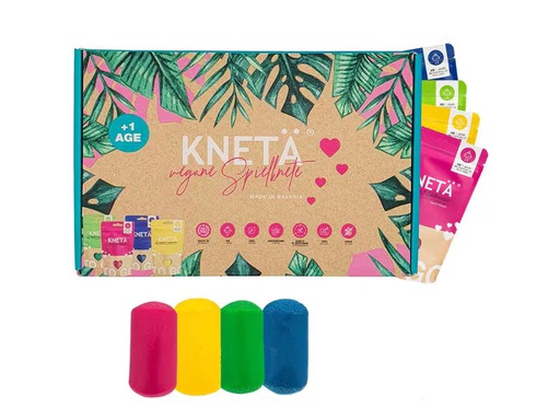 [90349747 1704591] KNETÄ Vegane Spielknete 4er Bag Set, 100g
