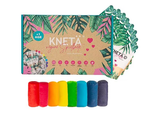 [90349778 1704590] KNETÄ Vegane Spielknete 8er Bag Set, 50g