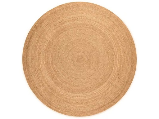 [90349826 1711377] Hanse Home Teppich Rangpur 140 cm x 140 cm, Goldbraun