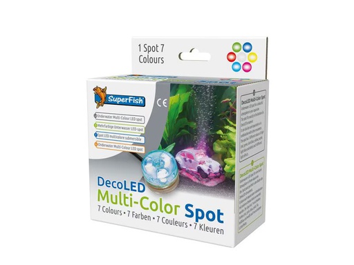 [90349904 1707644] SuperFish Deko Led Multicolor Strahler