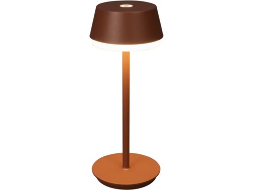 [90350012 1717531] Konstsmide USB-Tischleuchte Lyon Terracotta, 2700-4000 K / RGB dimmbar