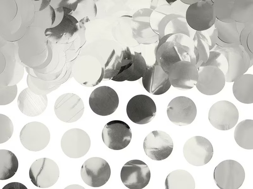 [90350041 1665202] Partydeco Streudeko Kreise Silber