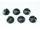 Schönenberger Beans Kabelhalterungen, Ø 29 mm, Schwarz