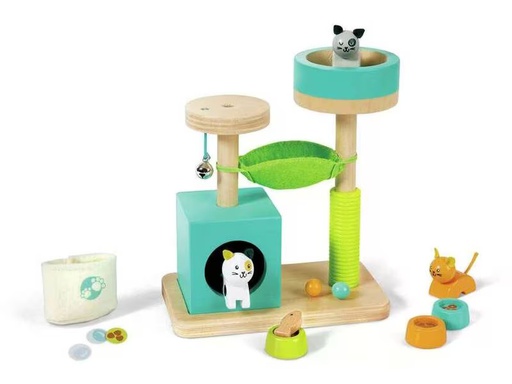 [90350274 1708343] Hape Spielfigurenset Kitty Haven Playset