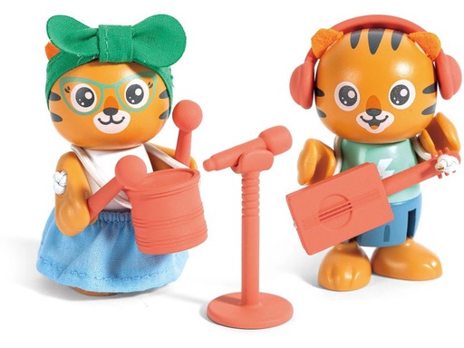 [90350286 1708338] Hape Spielfigurenset Milo &amp; Melody
