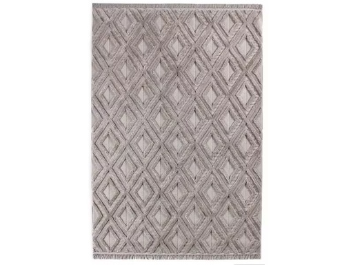 [90350388 1709196] Conceptum Hypnose Teppich Bukle 6657 120 cm x 180 cm, Grau