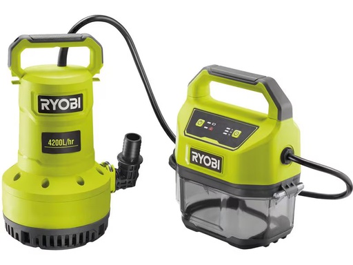 [90350469 1720972] Ryobi Garten Akku-Tauchpumpe RY18SPA-0