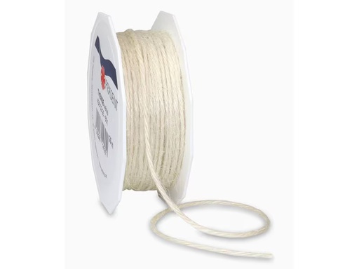 [90350471 1703385] Pattberg Juteband 2 mm x 25 m, Weiss