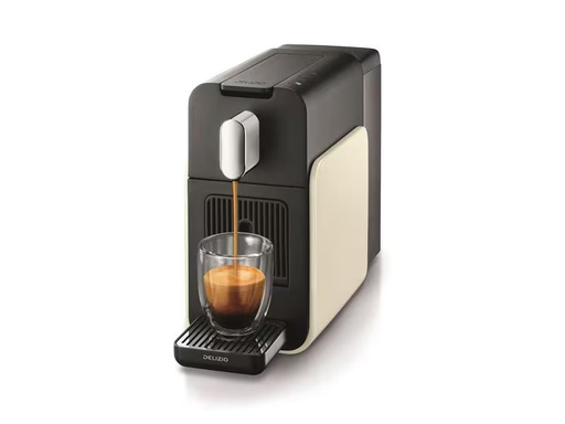 [90350490 1316733] Delizio Kapselmaschine Brava Weiss