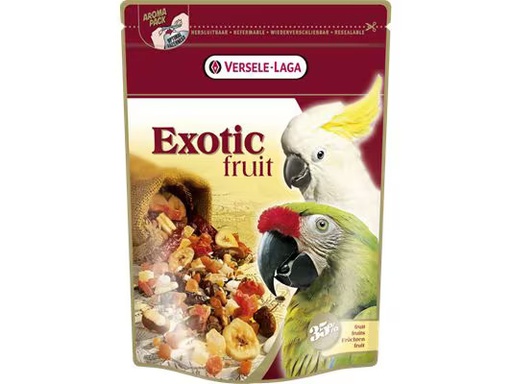 [90350491 1711098] Versele Laga Ziervogelfutter Exotic Fruit Mix für Papageien, 600 g