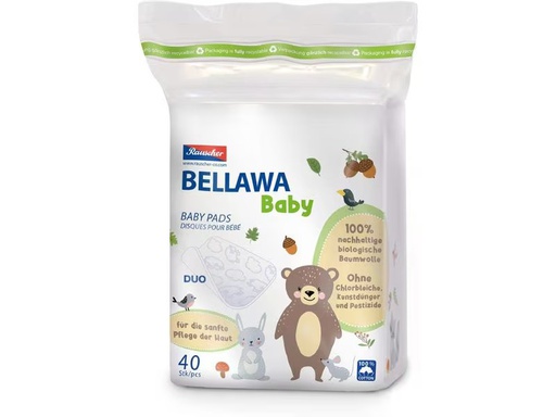 [90350569 1718359] Bellawa Baby Wattepads 40 Stück