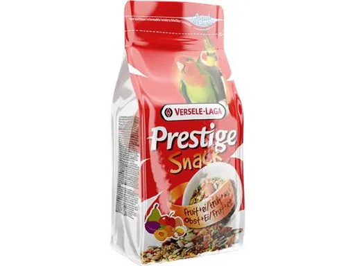 [90350609 1711096] Versele Laga Ziervogelfutter Prestige Snack Frucht &amp; Ei 125 g