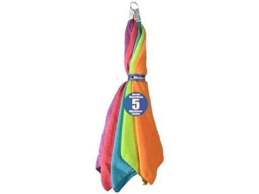 [90350690 1716083] Sauber Meister Mikrofasertuch Gross 5 Stück, 38 cm x 40 cm