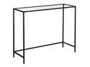 VASAGLE Konsolentisch 100 x 35 x 80 cm, Schwarz