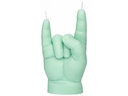 Mandatus Kerze Baby You Rock Candle Hand, Grün