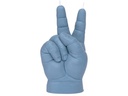 Mandatus Kerze Baby Peace Candle Hand, Grau