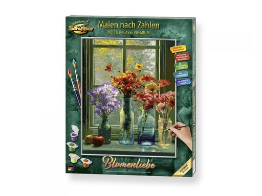 [90350722 1714979] Schipper Malen nach Zahlen Blumenliebe