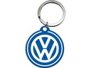 Nostalgic Art Schlüsselanhänger VW Ø 4 cm, Blau/Weiss