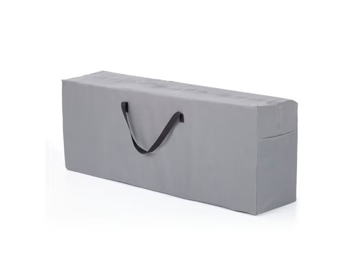 [90350770 1717677] Hoberg Aufbewahrungstasche Gartenmöbelpolster, 130x32x50cm, grau