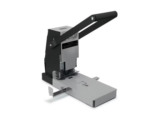 [90350838 916044] Rapesco Locher 2160 2-fach, 300 Blatt, Schwarz-Grau