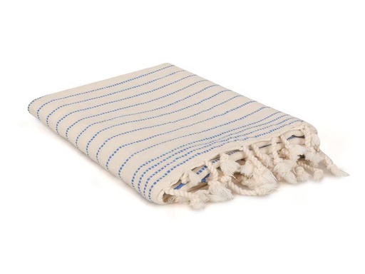 [90350864 1708780] Foutastic Strandtuch Capri Blau; Weiss