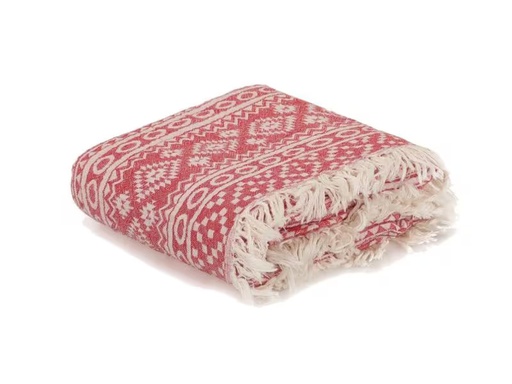 [90350944 1708784] Foutastic Strandtuch Cicim Rot