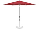 Suncomfort by Glatz Sonnenschirm Slide Ø 250 cm, Aurora Red
