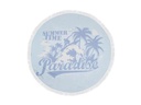 Foutastic Strandtuch Circle Summer, Blau