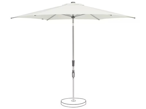 [90351043 1712085] Suncomfort by Glatz Sonnenschirm Slide Ø 250 cm, Sand White
