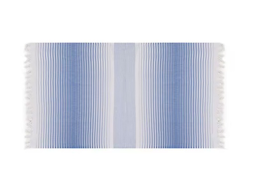 [90351092 1708792] Foutastic Strandtuch Golge Blau; Weiss